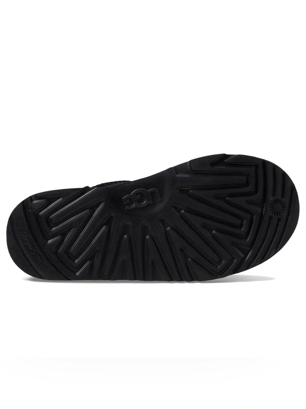 UGG Kids Classic Mini II Shearling Style Boots in Black Size 5